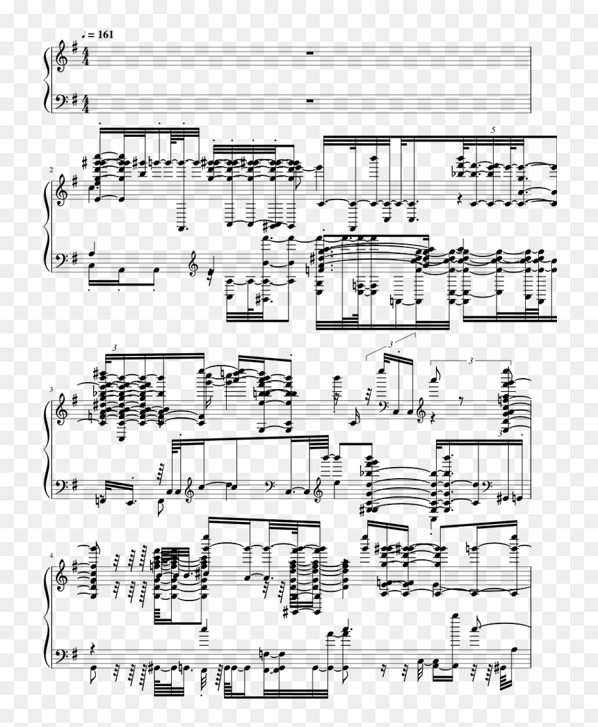 Sheet Music, HD Png Download - anuel aa png