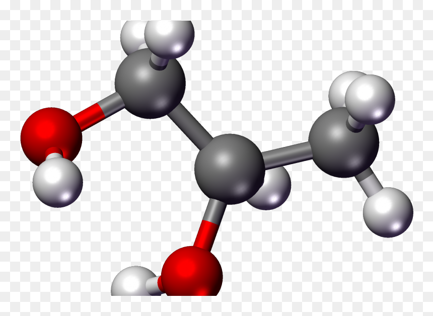 Propylene Glycol Molecule, HD Png Download - fireball.png