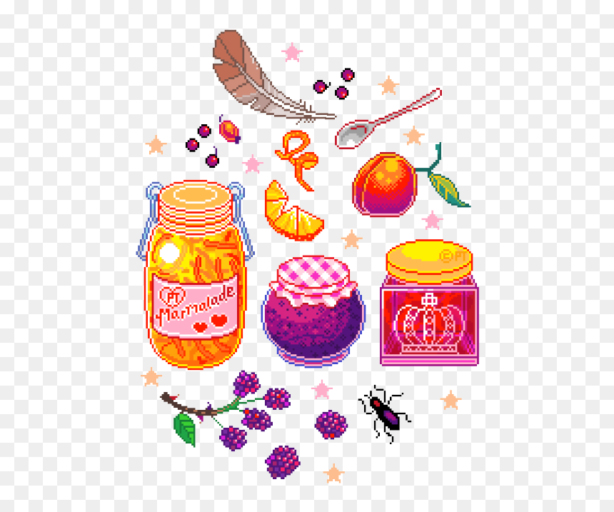 Pixel Food Art, HD Png Download - pixel png tumblr