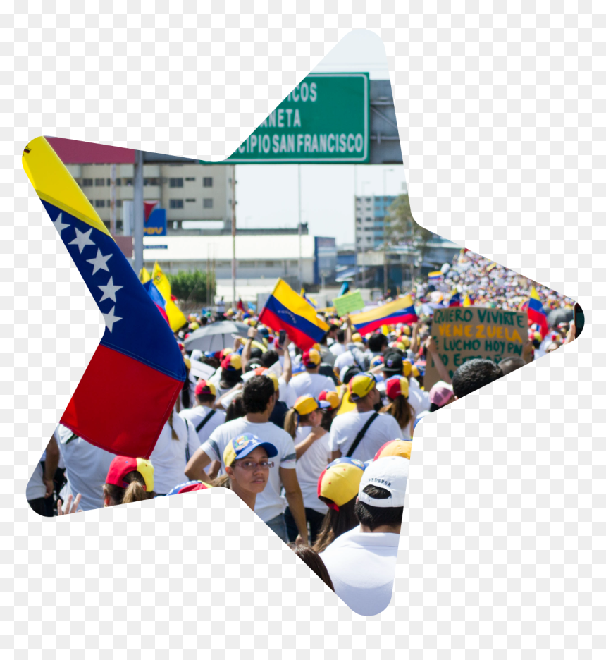 Venezuela Political Crisis, HD Png Download - venezuelan flag png