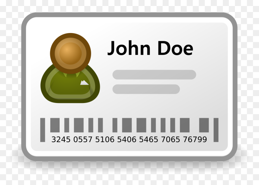Id Card Icon, HD Png Download - id card png
