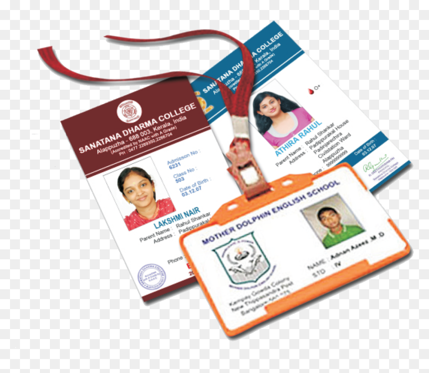 College Id Card Png, Transparent Png - id card png