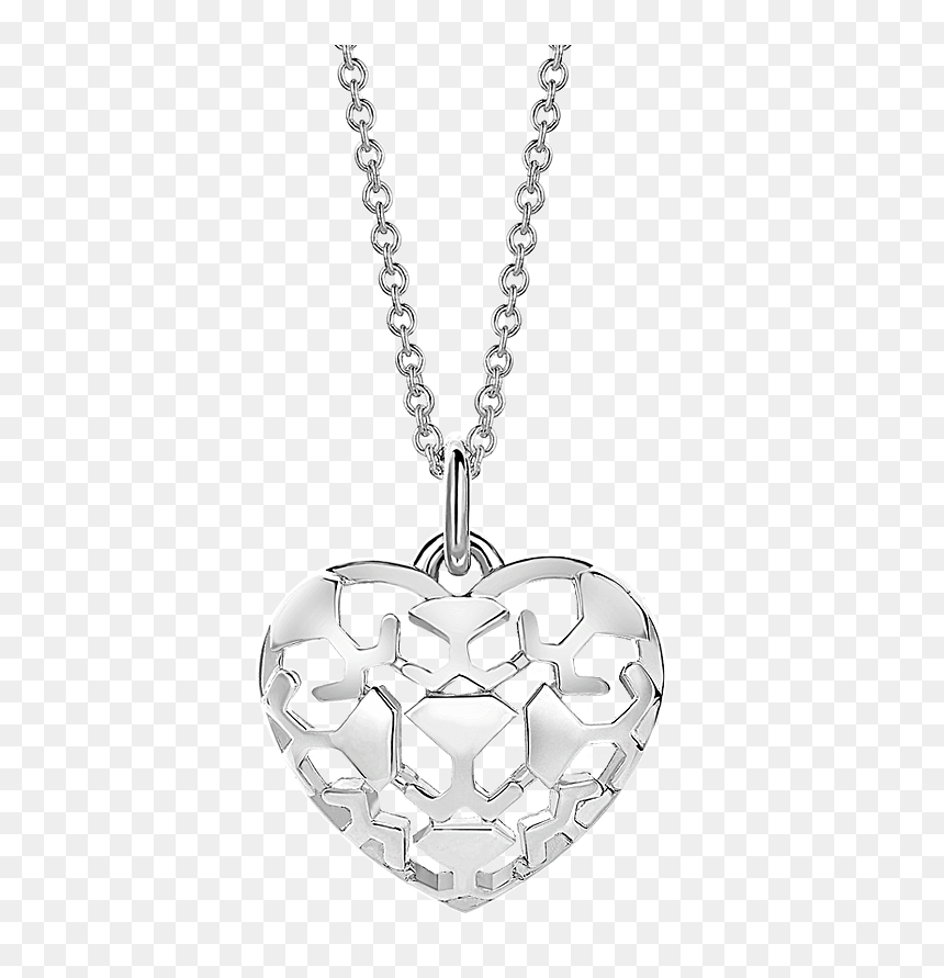 Square Diamond Necklace Baguettes, HD Png Download - filigree line png