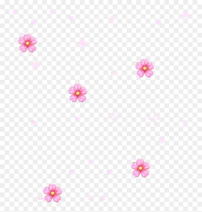 Floral Design, HD Png Download - cherry blossom emoji png