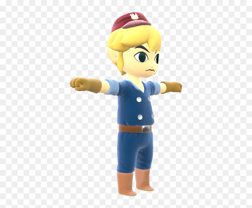 Toon Link Spirit Tracks, HD Png Download - toon link png