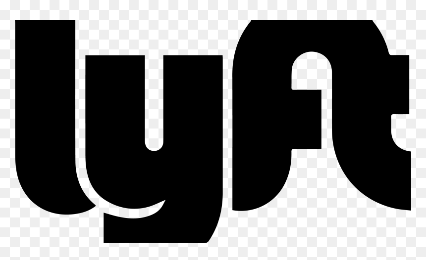 Lyft Residebpg Play Where You Live - Lyft Logo Black, HD Png Download - lyft logo png