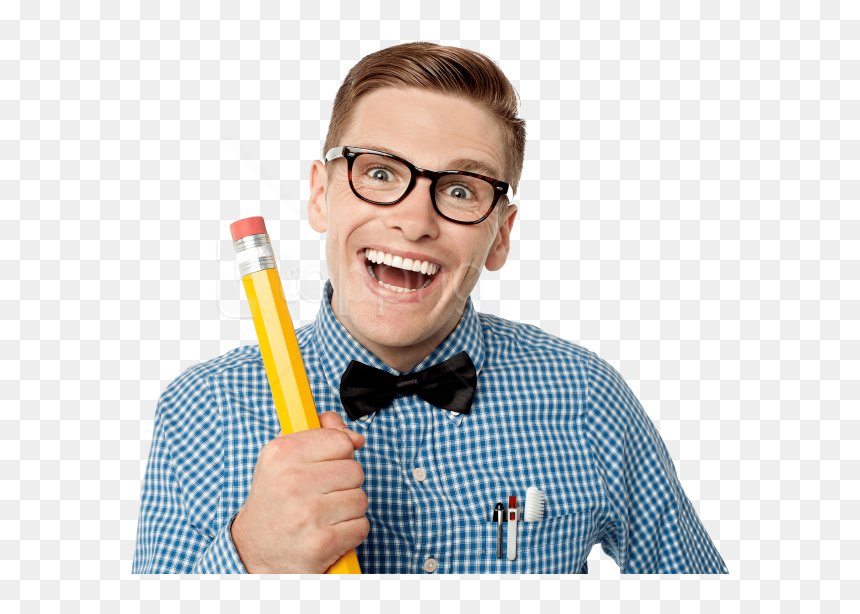 Free Png Specs Guy Png Images Transparent - Nerd Man Png Transparent, Png Download - nerd png