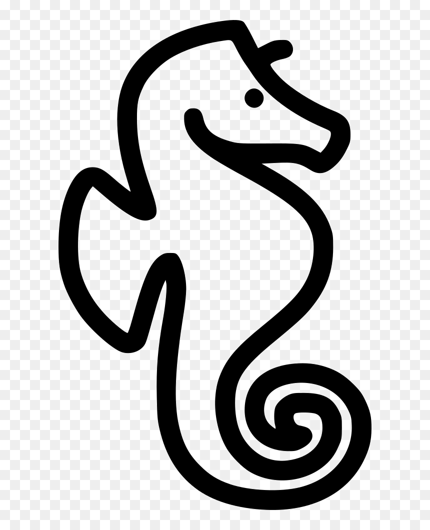 Seahorse - Vector Seahorse Icon Png, Transparent Png - seahorse png