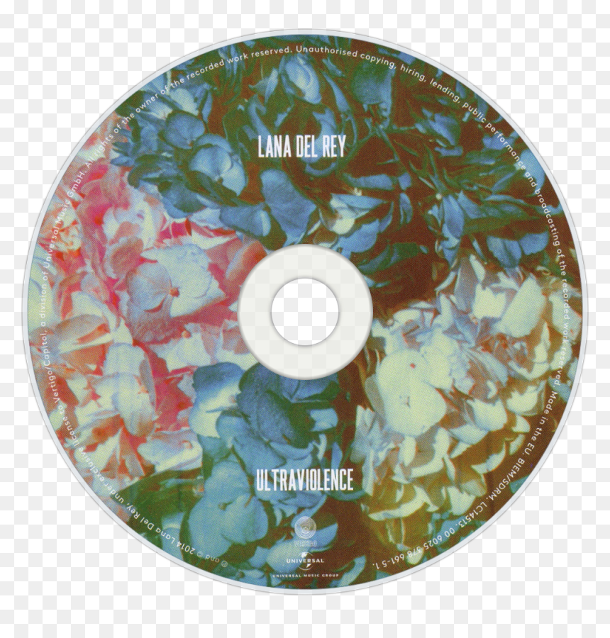 Lana Del Rey Ultraviolence Cd Cover, HD Png Download - lana del rey png