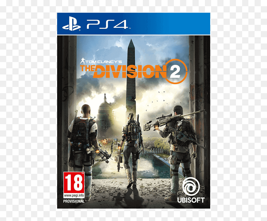 Tom Clancy's The Division 2 Ps4, HD Png Download - the division png