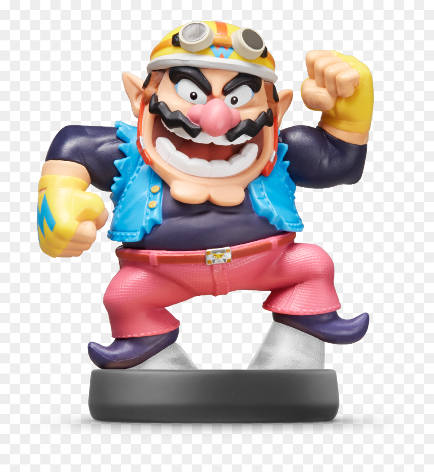 Nintendo Amiibo Smash Game Wario , Png Download - Wario Amiibo, Transparent Png - wario png