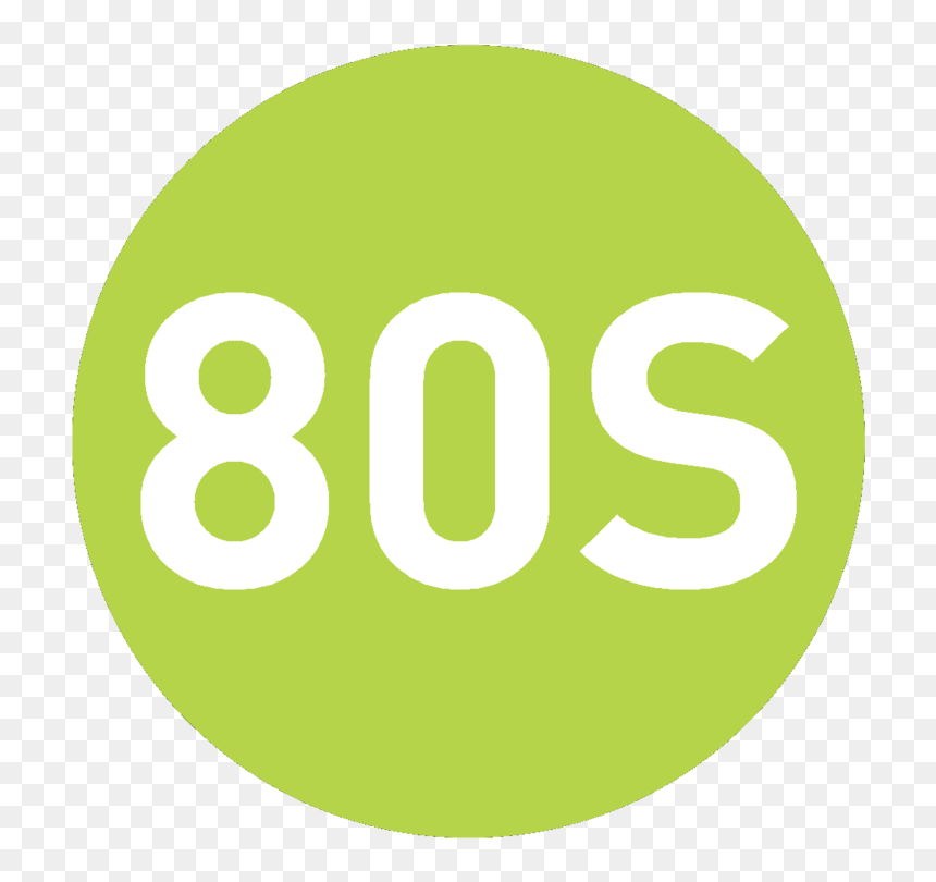 Circle, HD Png Download - 80s png