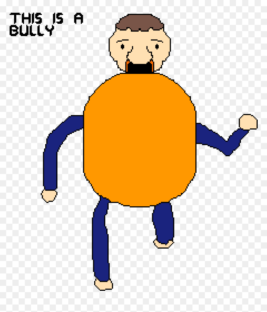 Bully Drawing Creative - Cartoon, HD Png Download - baldi png