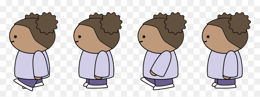 Walking Girl 2 Sprite Sheet Clip Arts - Walking Girl Sprite Sheet, HD Png Download - sprite png