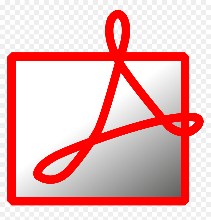 Adobe Clipart, HD Png Download - pdf icon png