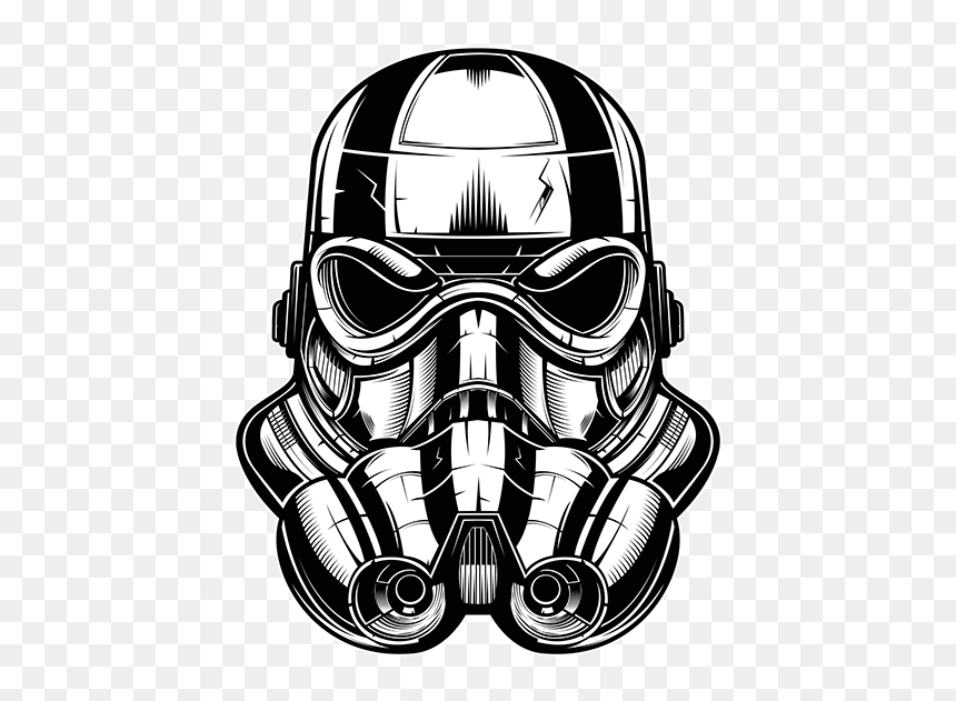 965 Drag, HD Png Download - stormtrooper helmet png