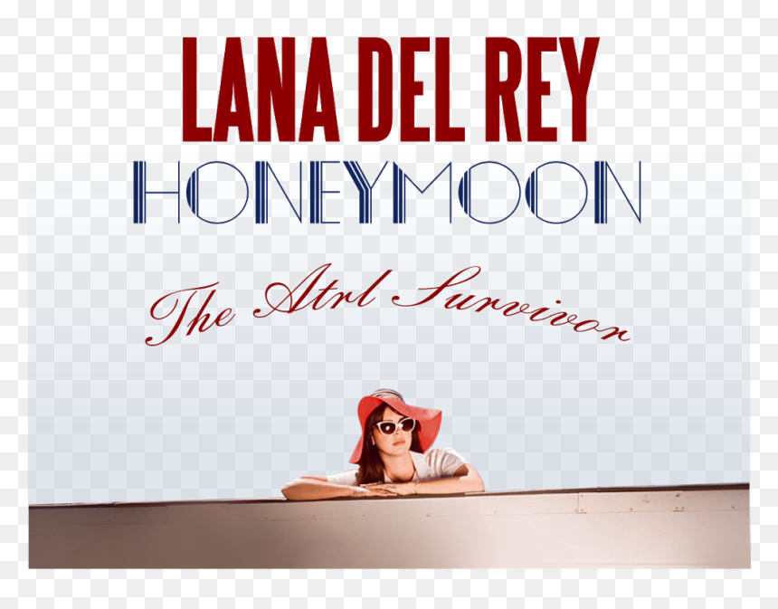 Lana Del Rey Honeymoon Cd , Png Download - Sitting, Transparent Png - lana del rey png
