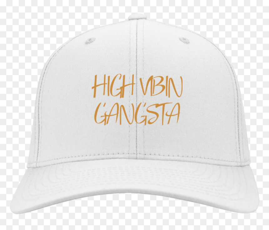 High Vibin Gangsta Twill Cap - Baseball Cap, HD Png Download - dunce cap png
