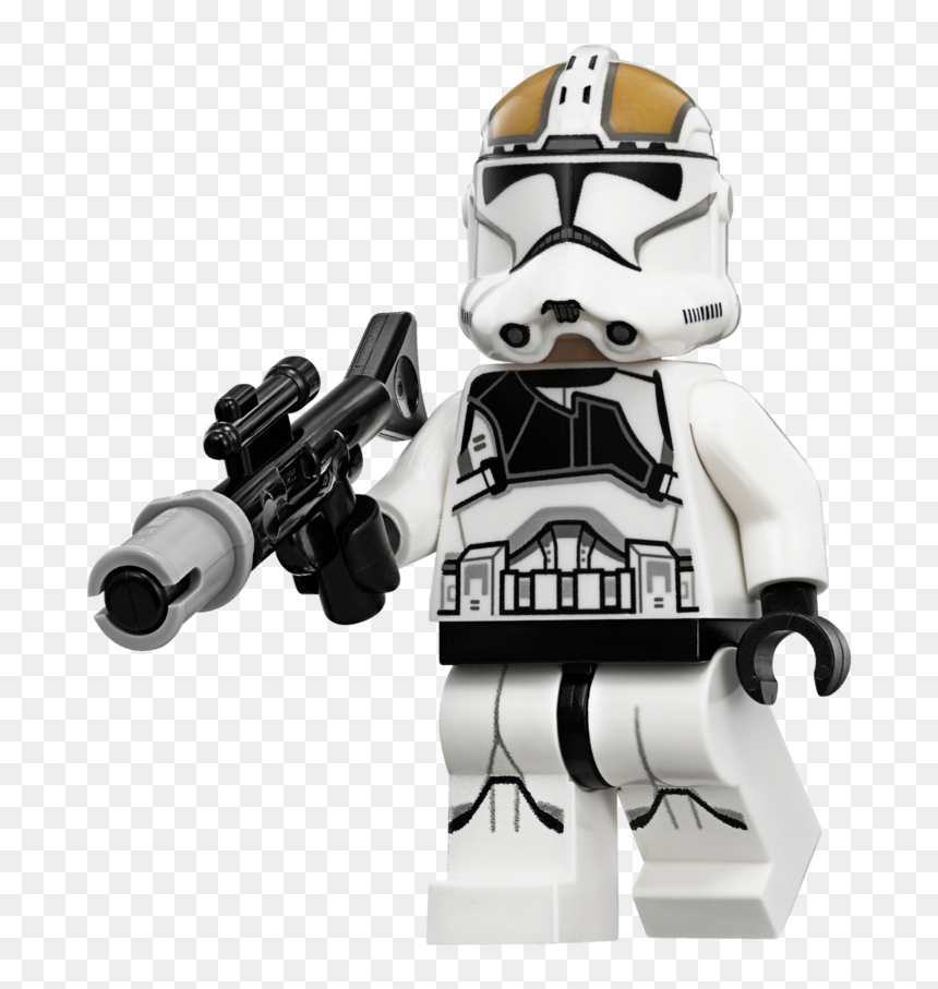 Clone Trooper Gunner Lego, HD Png Download - clone trooper png