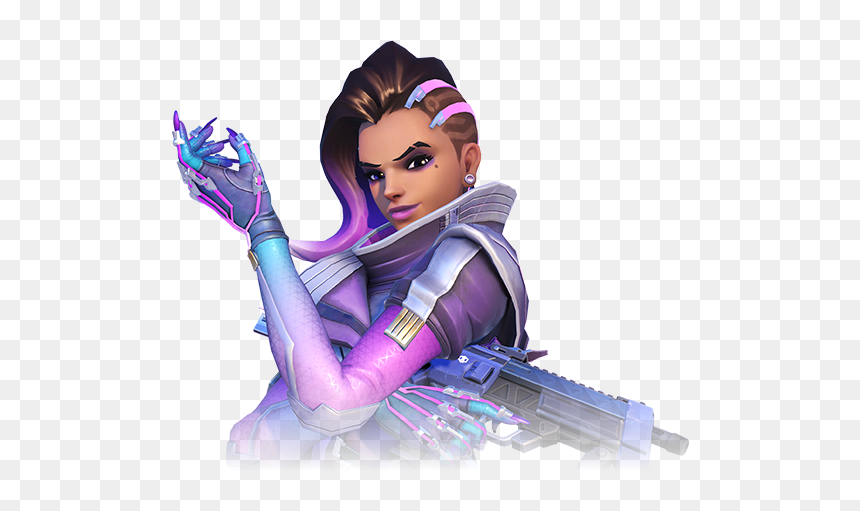 Sombra Overwatch, HD Png Download - doomfist png