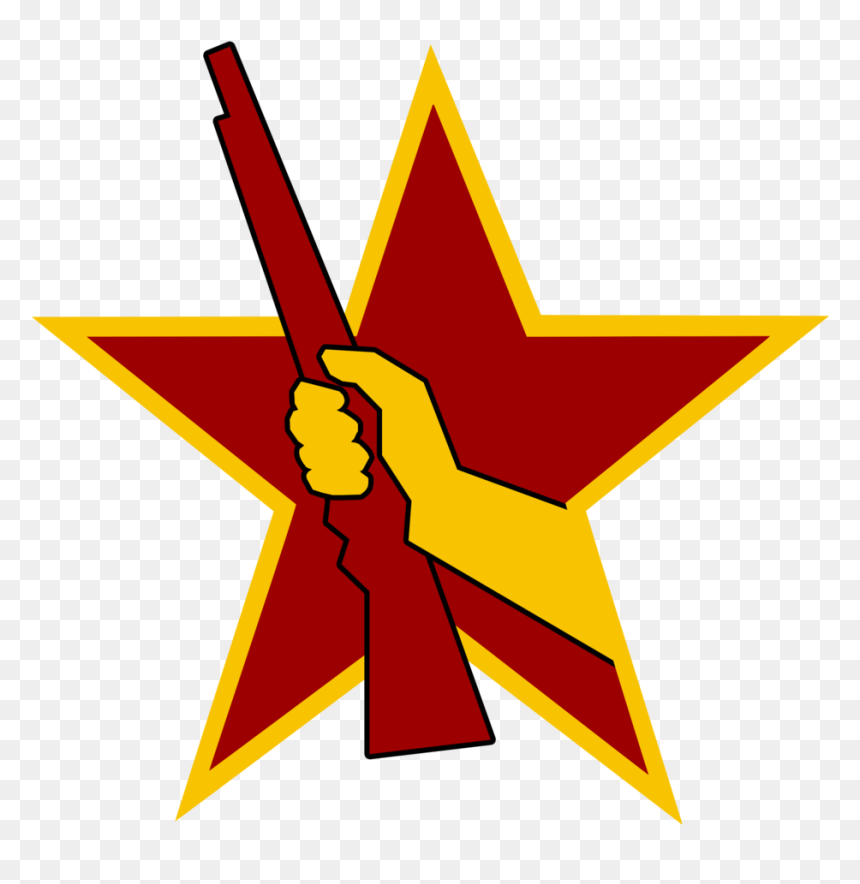 Socialist Combat Emblem By Party9999999 Socialist Combat - Asia Pacific Alliance Flag, HD Png Download - communist symbol png