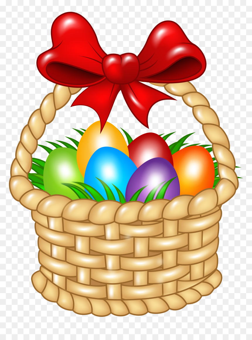 Easter Basket Png, Transparent Png - easter basket png
