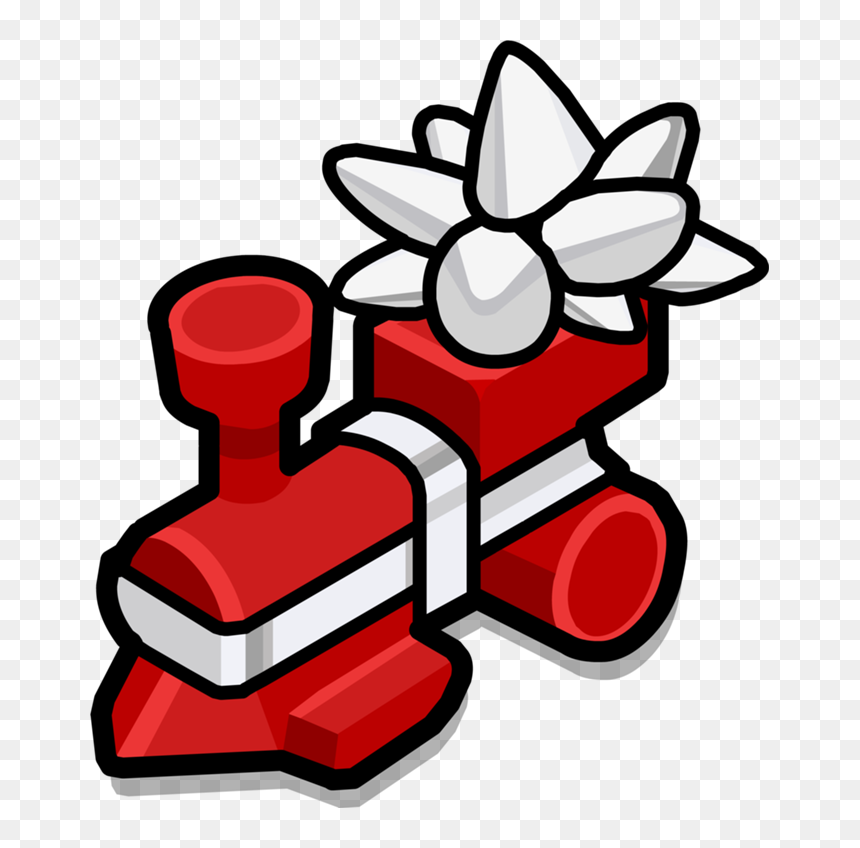 Train Engine Present Ig - Present Sprite, HD Png Download - vhv