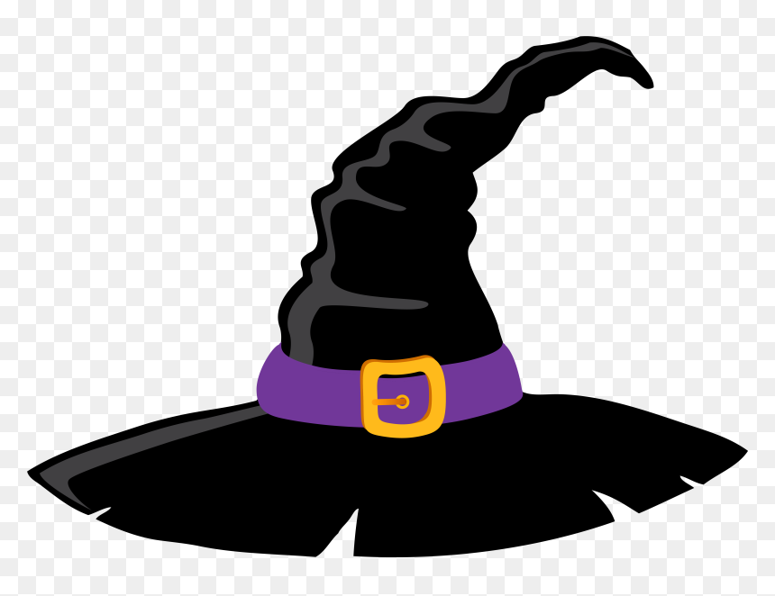 Witch Hat Free Witch Clipart - Transparent Witch Hat Png, Png Download - witch hat png