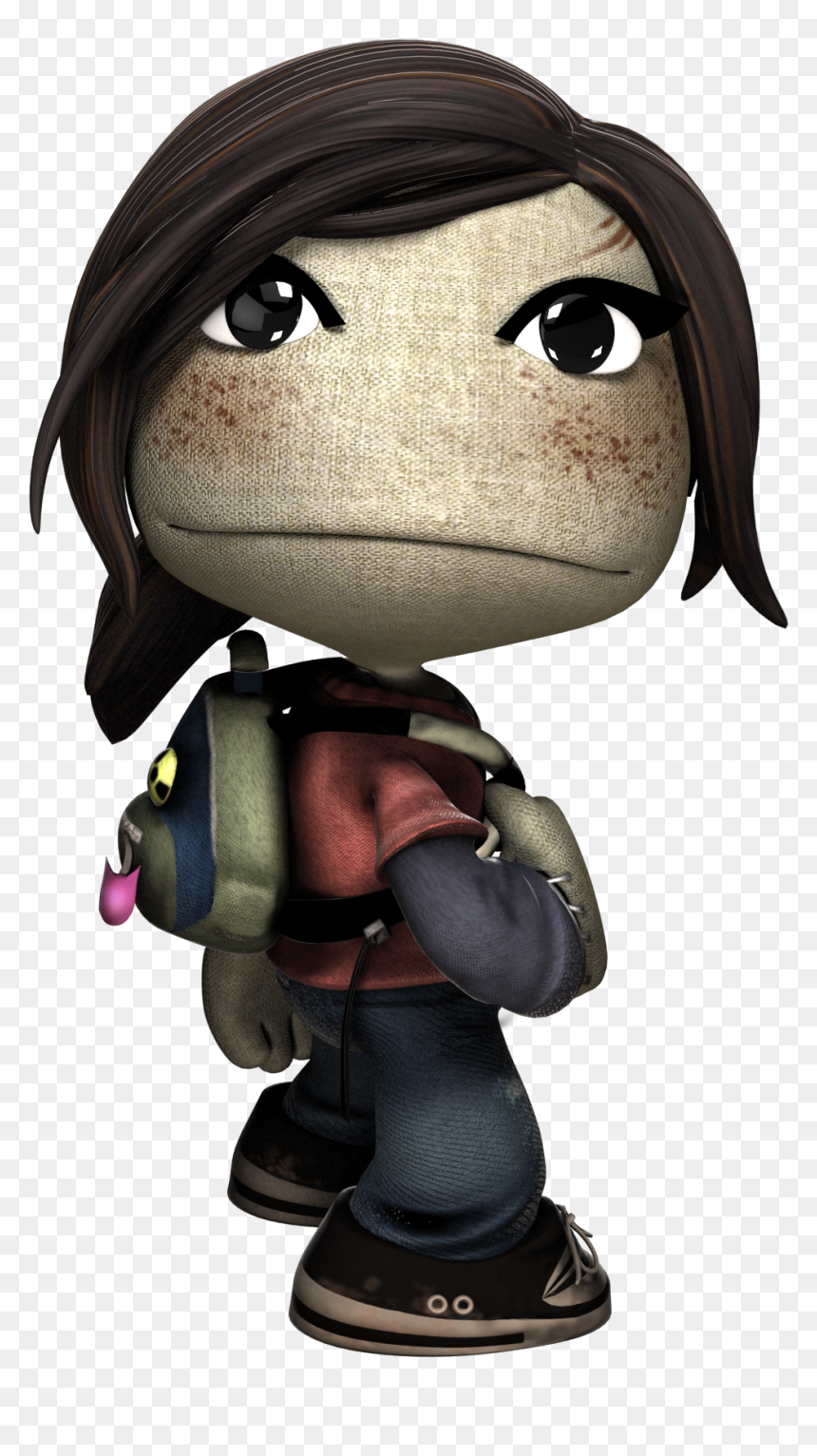 Transparent Nathan Drake Png - Little Big Planet Sack Girl, Png Download - nathan drake png