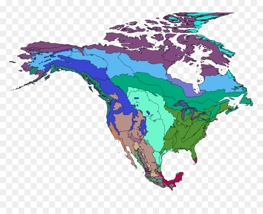 North America Png Transparent, Png Download - treeline png