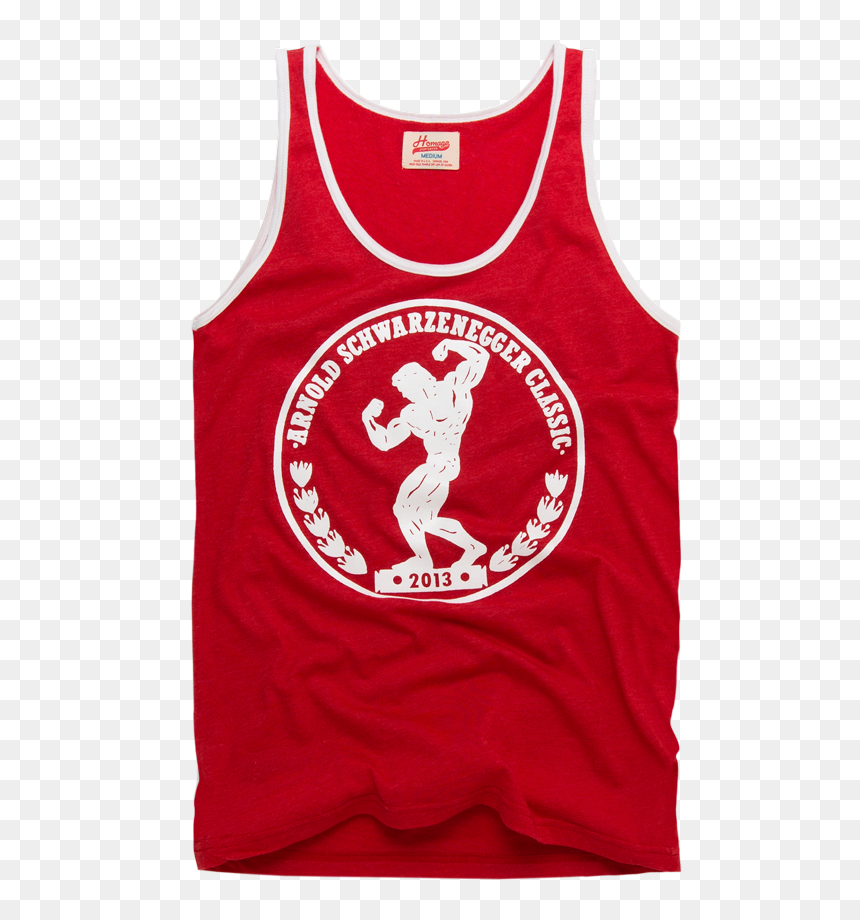 Homage Arnold Schwarzenegger Classic Tank Top - Canadian Pizza, HD Png Download - arnold schwarzenegger png