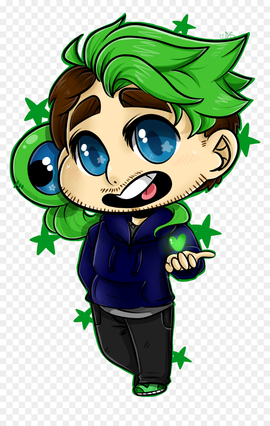 “a Little Late, But Still Relevant - Chibi Jacksepticeye Fan Art, HD Png Download - jacksepticeye png