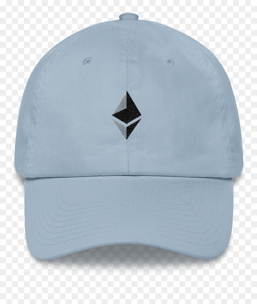 Ethereum Logo Dad Hat - Baseball Cap, HD Png Download - ethereum logo png