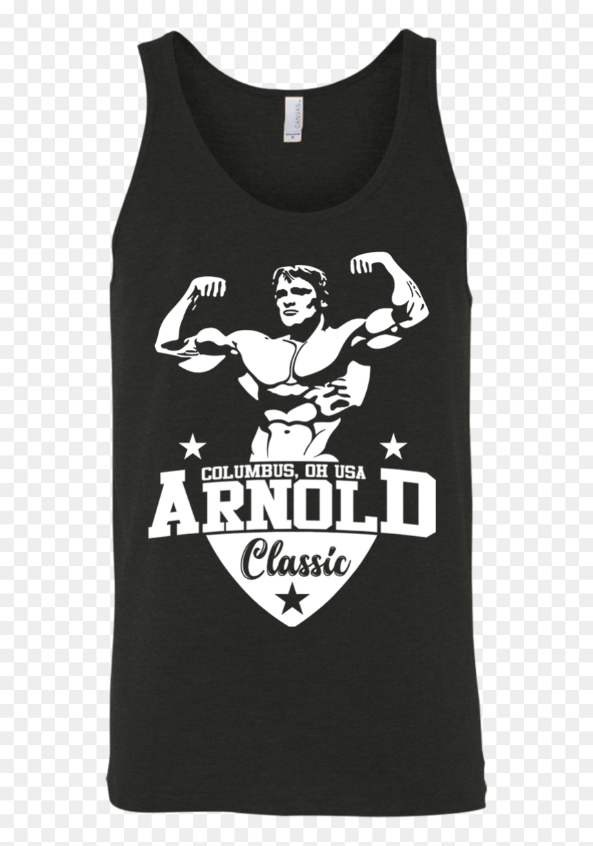 Tank Top Arnold Schwarzenegger , Png Download - Arnold Gym Workout T Shirt Logo, Transparent Png - arnold schwarzenegger png