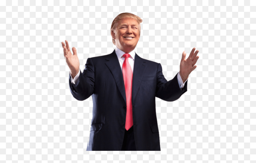 Happy Open Hands Trump - Trump Father's Day Card, HD Png Download - open hand png