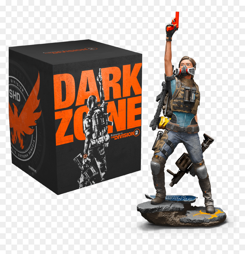 The Division 2 Dark Zone Statue - Division 2 Dark Zone Edition, HD Png Download - the division png