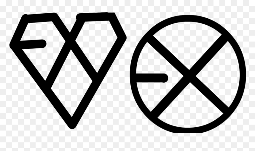 Thumb Image - Exo Xoxo Logo Png, Transparent Png - exo logo png