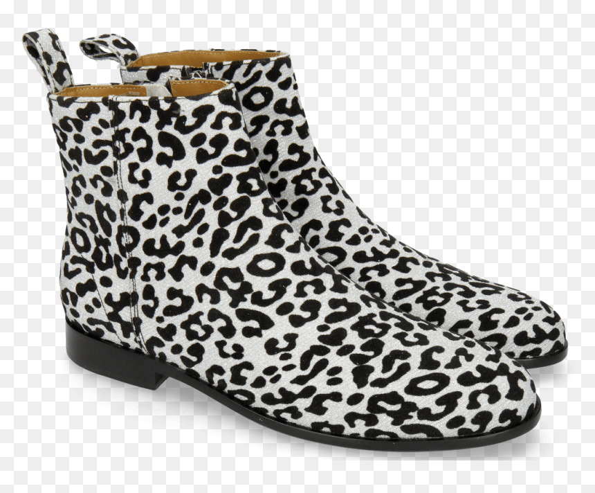 Ankle Boots Susan 43 Leo Glitter Silver - Melvin & Hamilton, HD Png Download - silver glitter png