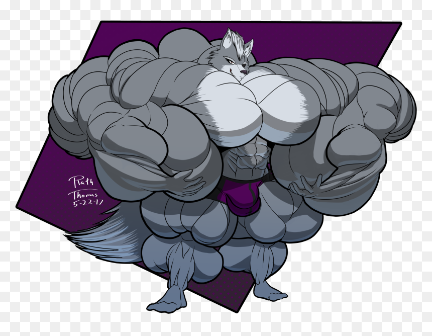 Wolf O Donnell Muscle - Cool Wolf O Donnell, HD Png Download - muscle png