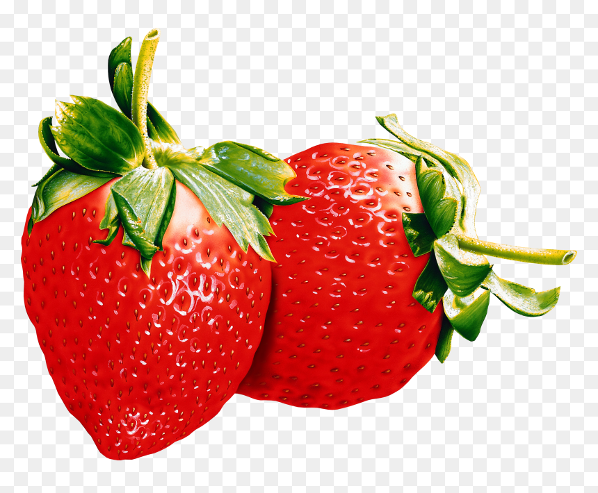 Strawberry Png Images - Two Strawberries Png, Transparent Png - strawberries png
