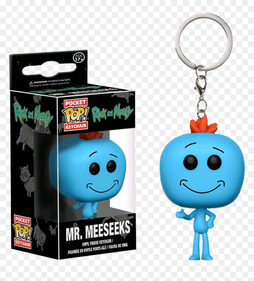 Rick And Morty - Mr Meeseeks Pop Vinyl, HD Png Download - mr meeseeks png
