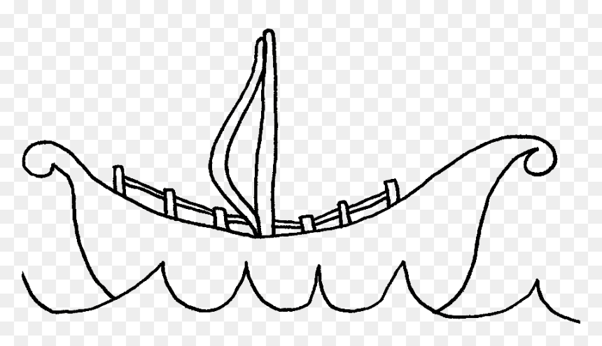 Longship, HD Png Download - doodle png