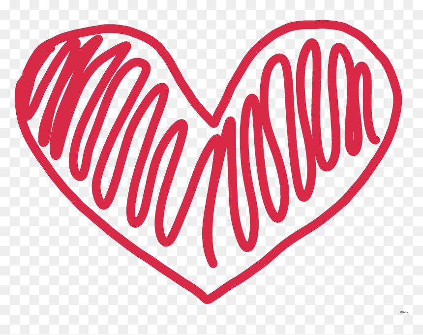 Doodles Clipart Heart - Doodle Heart Clipart, HD Png Download - doodle png
