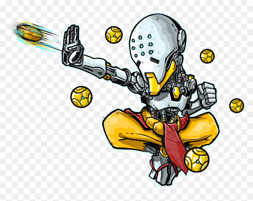 Cartoon , Png Download - Cartoon, Transparent Png - zenyatta png