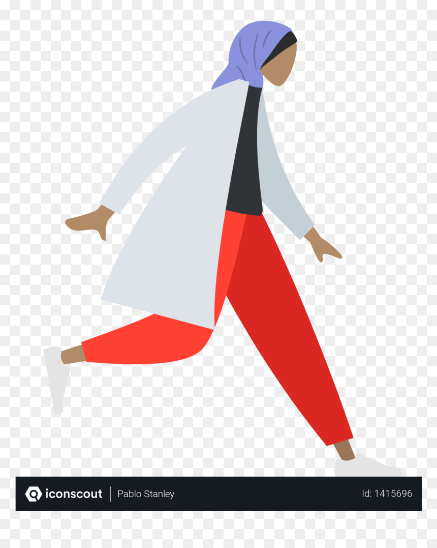 Illustration, HD Png Download - woman standing png
