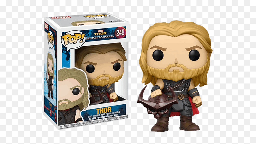 Funko Pop Thor Hot Topic, HD Png Download - thor ragnarok png