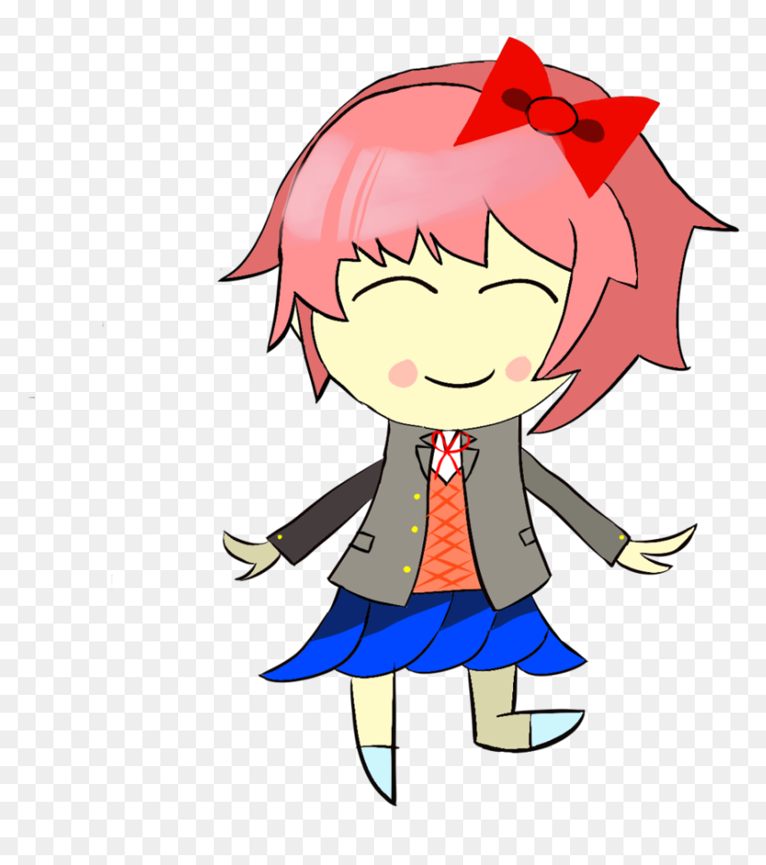 Cartoon, HD Png Download - sayori png