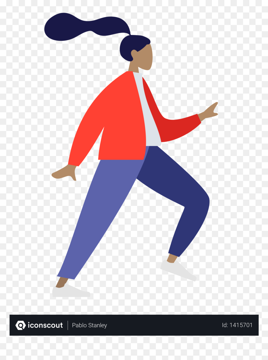 Onboarding Login Ui Design, HD Png Download - woman standing png