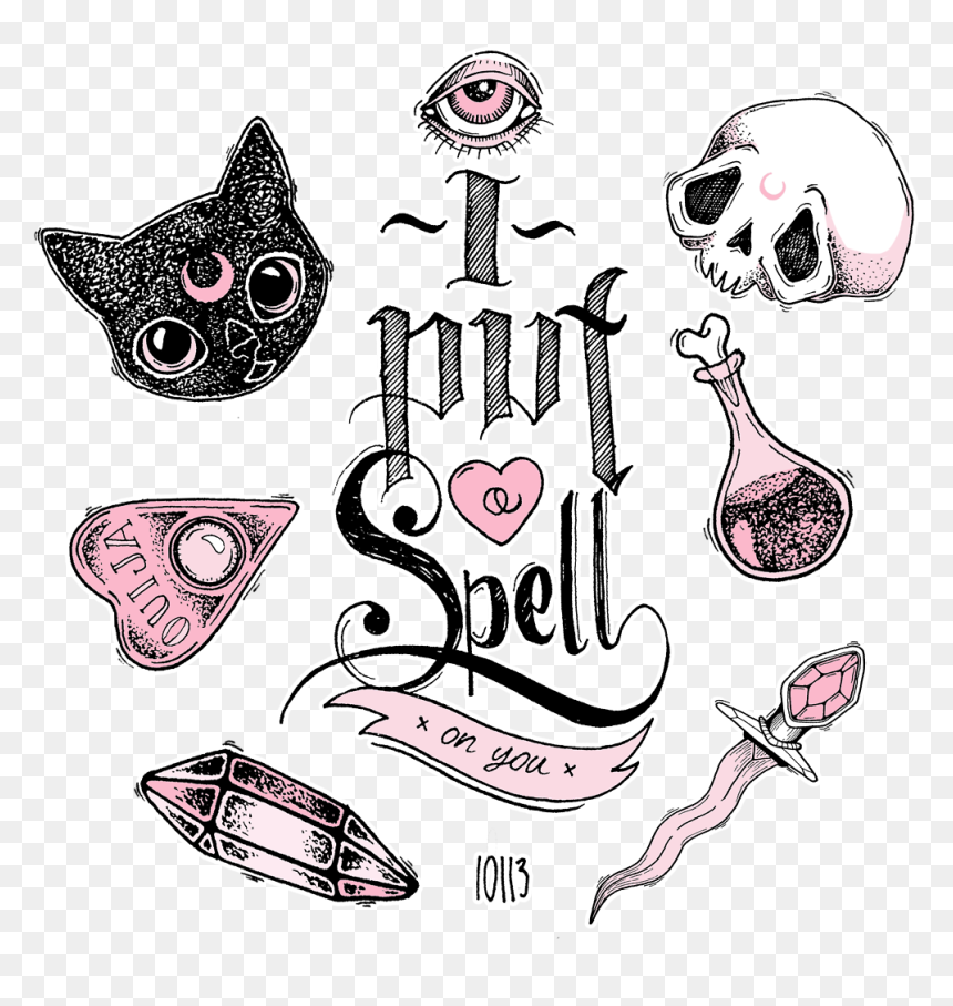 Put A Spell On You, HD Png Download - tatuajes tumblr png