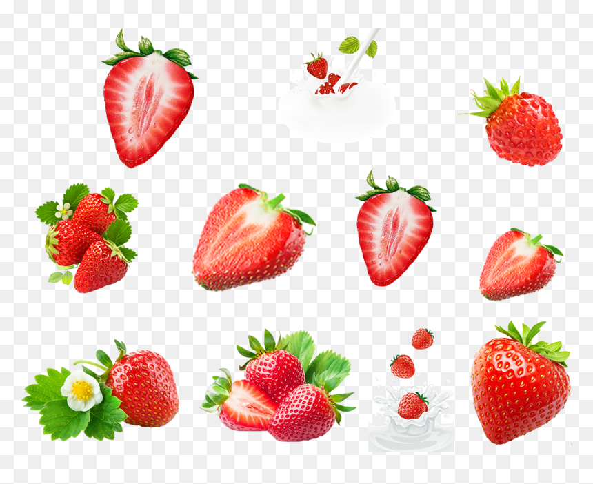 Pin By Pngsector On Strawberry Png Image & Strawberry - Strawberry Png Free Download, Transparent Png - strawberries png